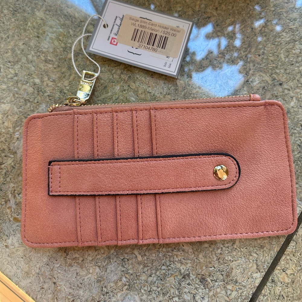 Saige Slim Card Holder Wallet